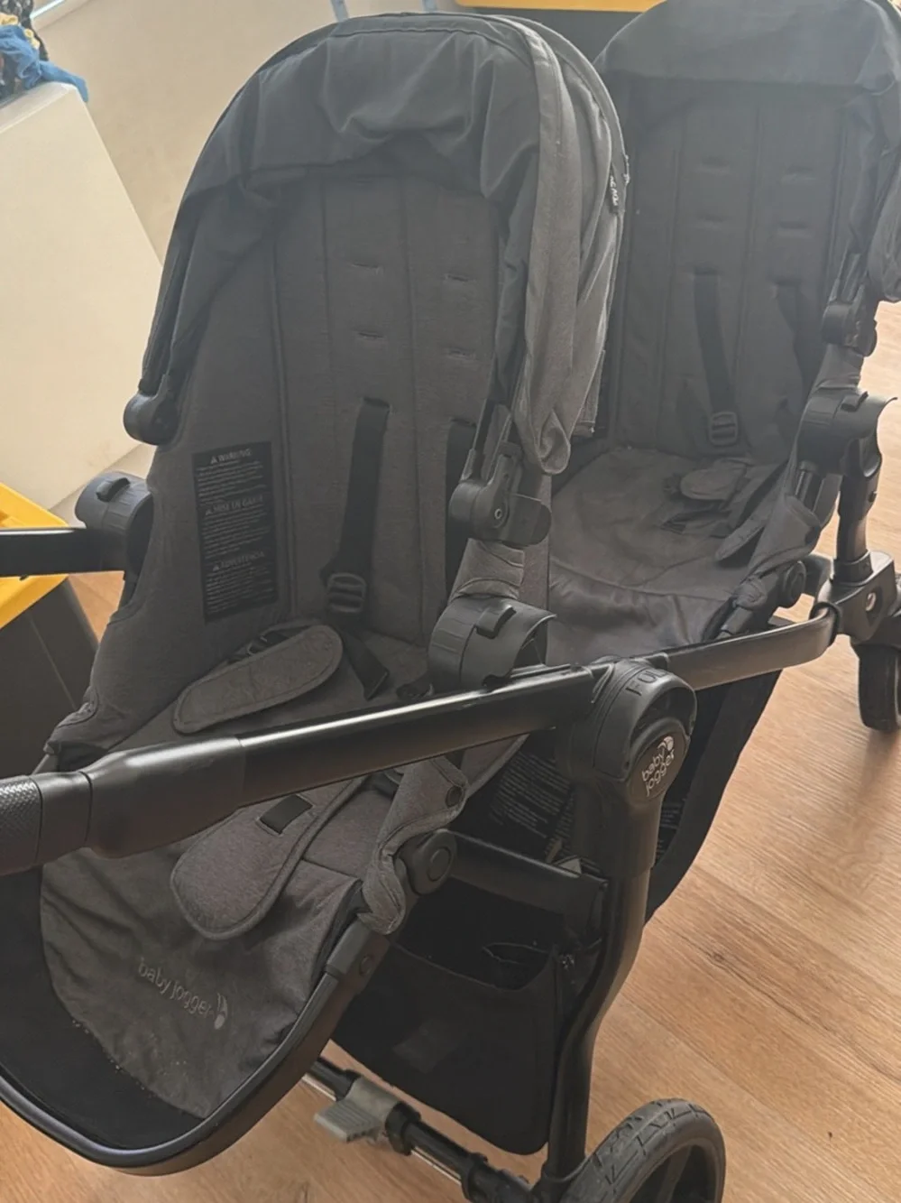 Double Stroller Seats in Gray - Kids Accessories